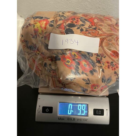 Anthropologie Staring at Stars Womens Jumpsuit Sz 6 Floral Viscose Wide Leg Boho - Picture 8 of 8